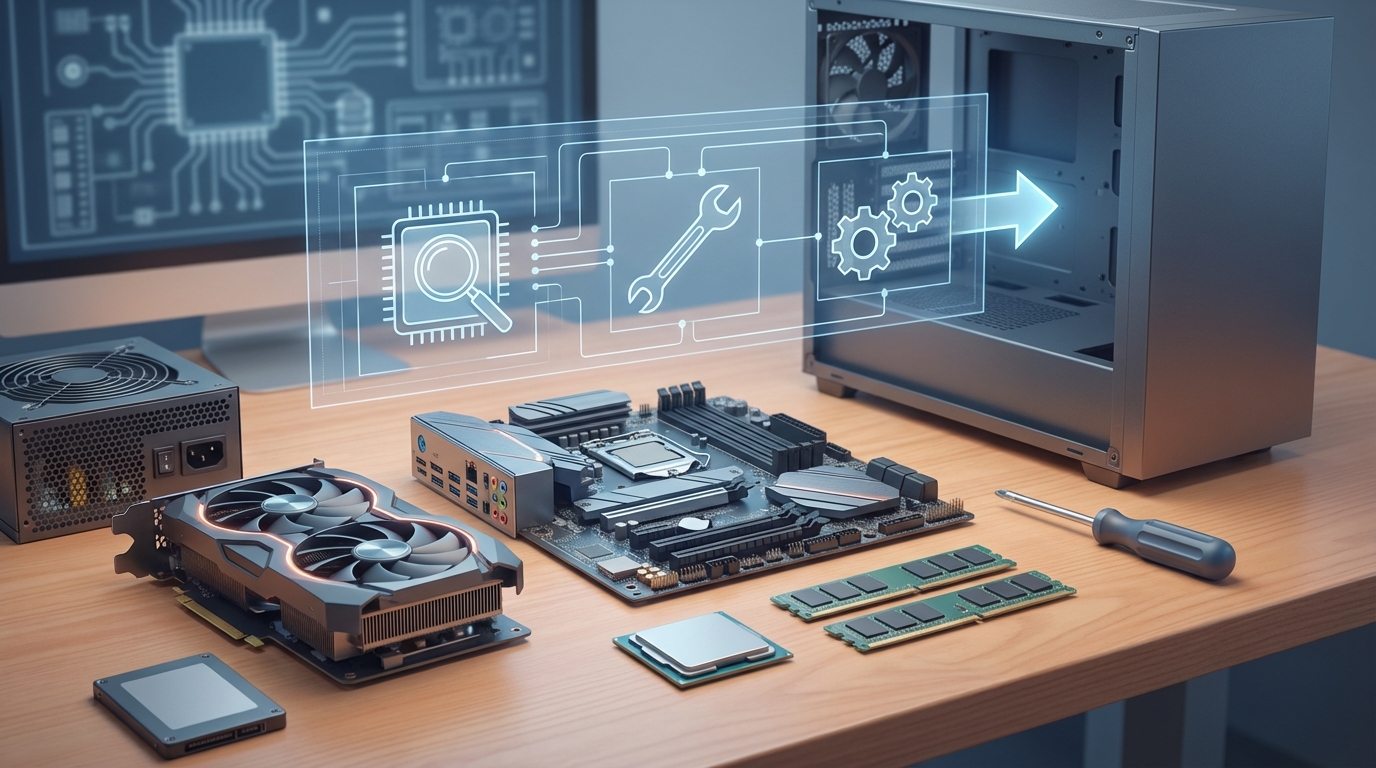 自作PCパーツ選びは「目的」と「互換性」の確認がすべてです