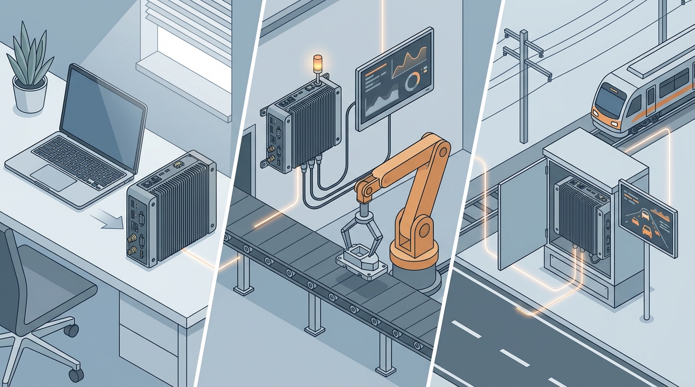 産業用PCはどんな現場で、どのように活躍しているの?