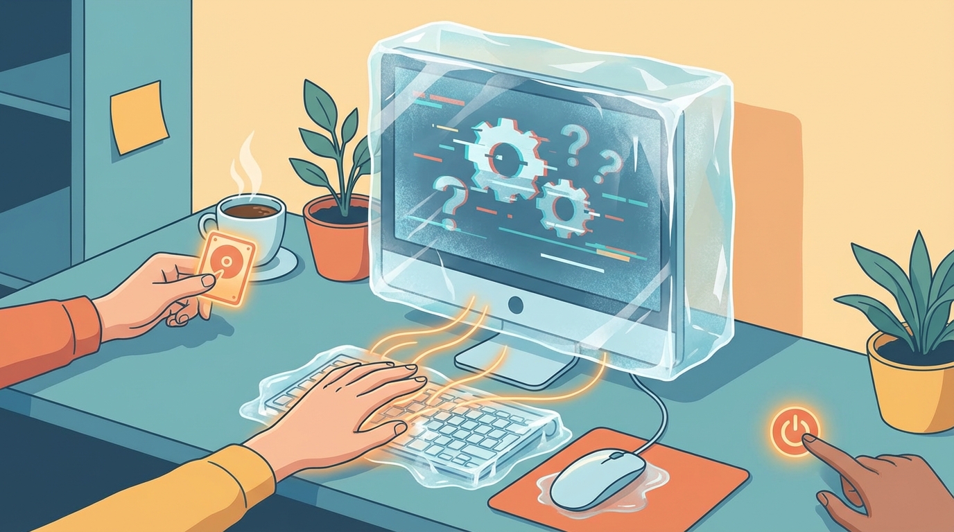 まずは慌てずに！段階的な対処がデータとPCを守るカギ