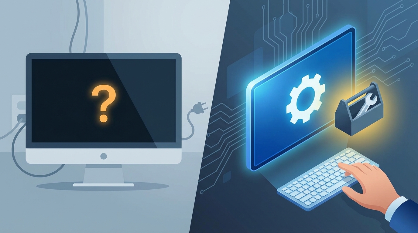 なぜ画面が消えるの?考えられる主な原因