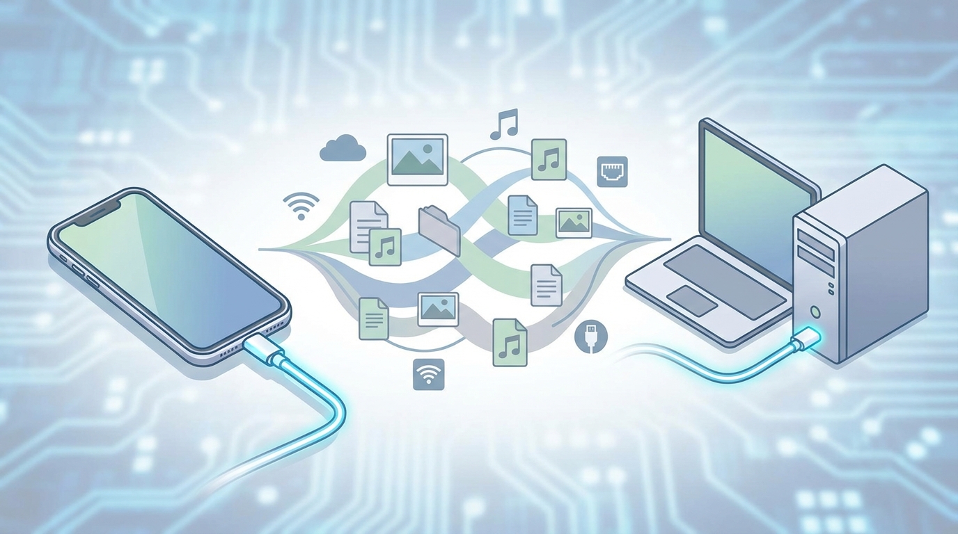 パソコンのOSや転送したいデータによって最適な方法が違う理由