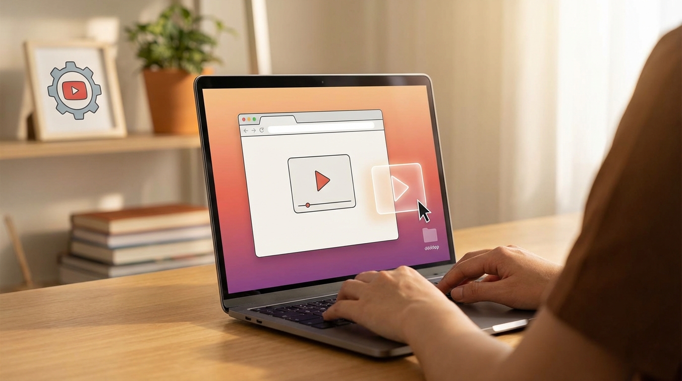 パソコンでYouTubeをアプリ化する簡単な手順