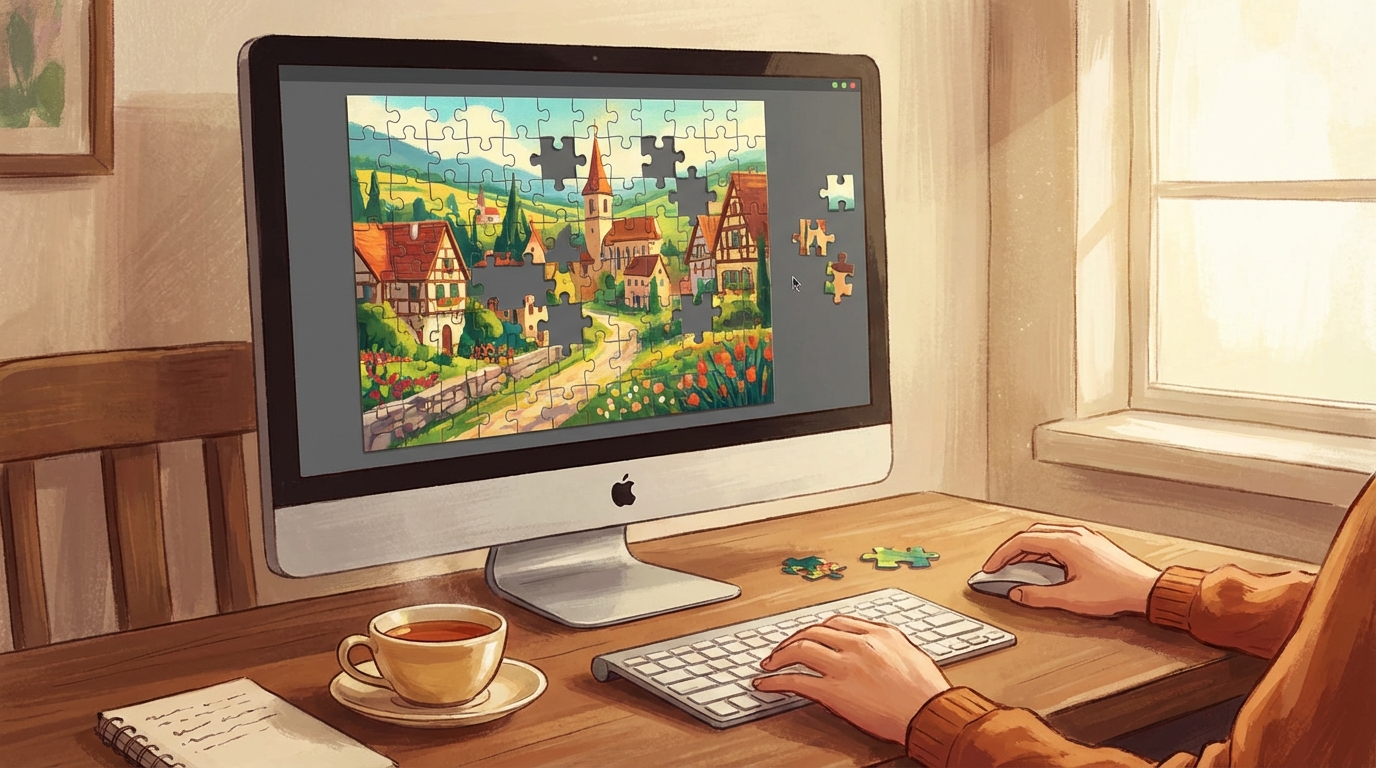 パソコンで無料のジグソーパズルを遊ぶのがおすすめな理由