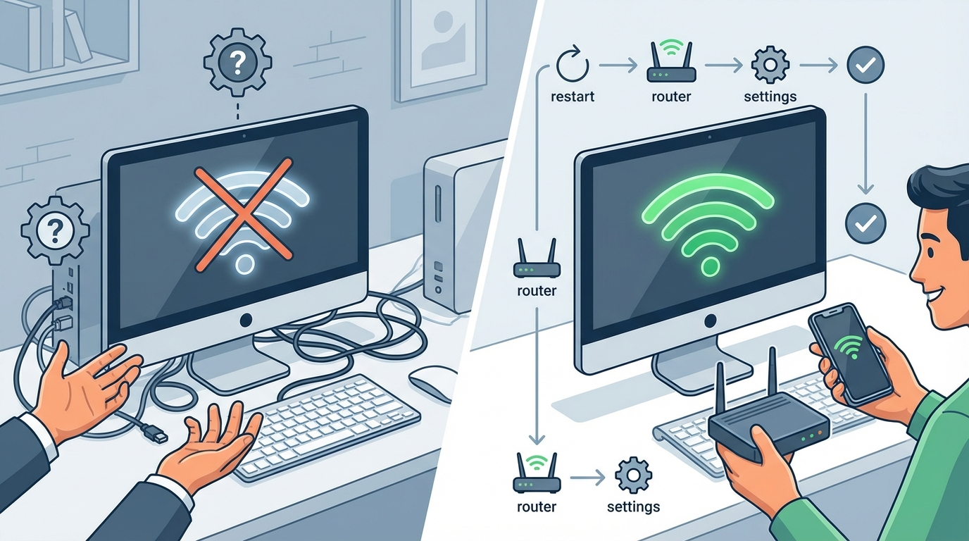 今日からできる!Wi-Fiトラブルの具体的な解決ステップ