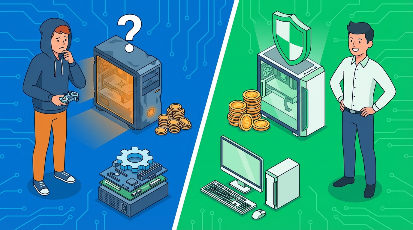 コスパ重視ならあり!でも初心者には新品が安心かもしれません
