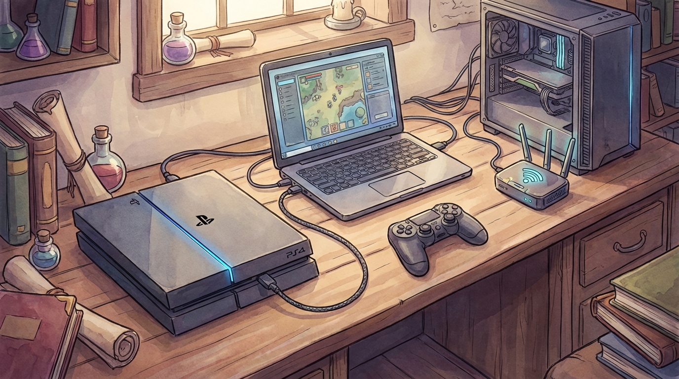 ps4とpcを接続するための具体的な3つの方法