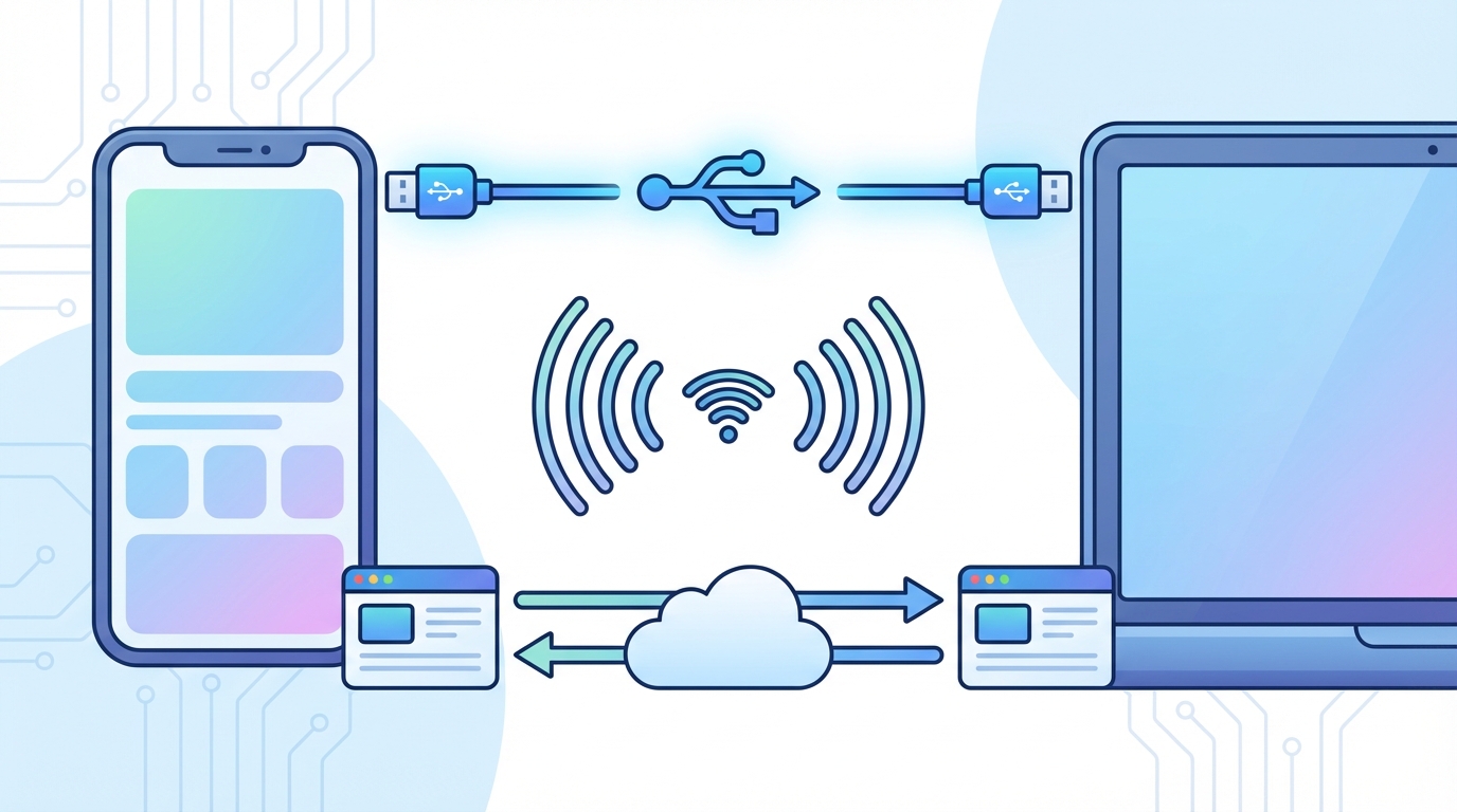AndroidスマホとPCを繋ぐ3つの基本スタイル