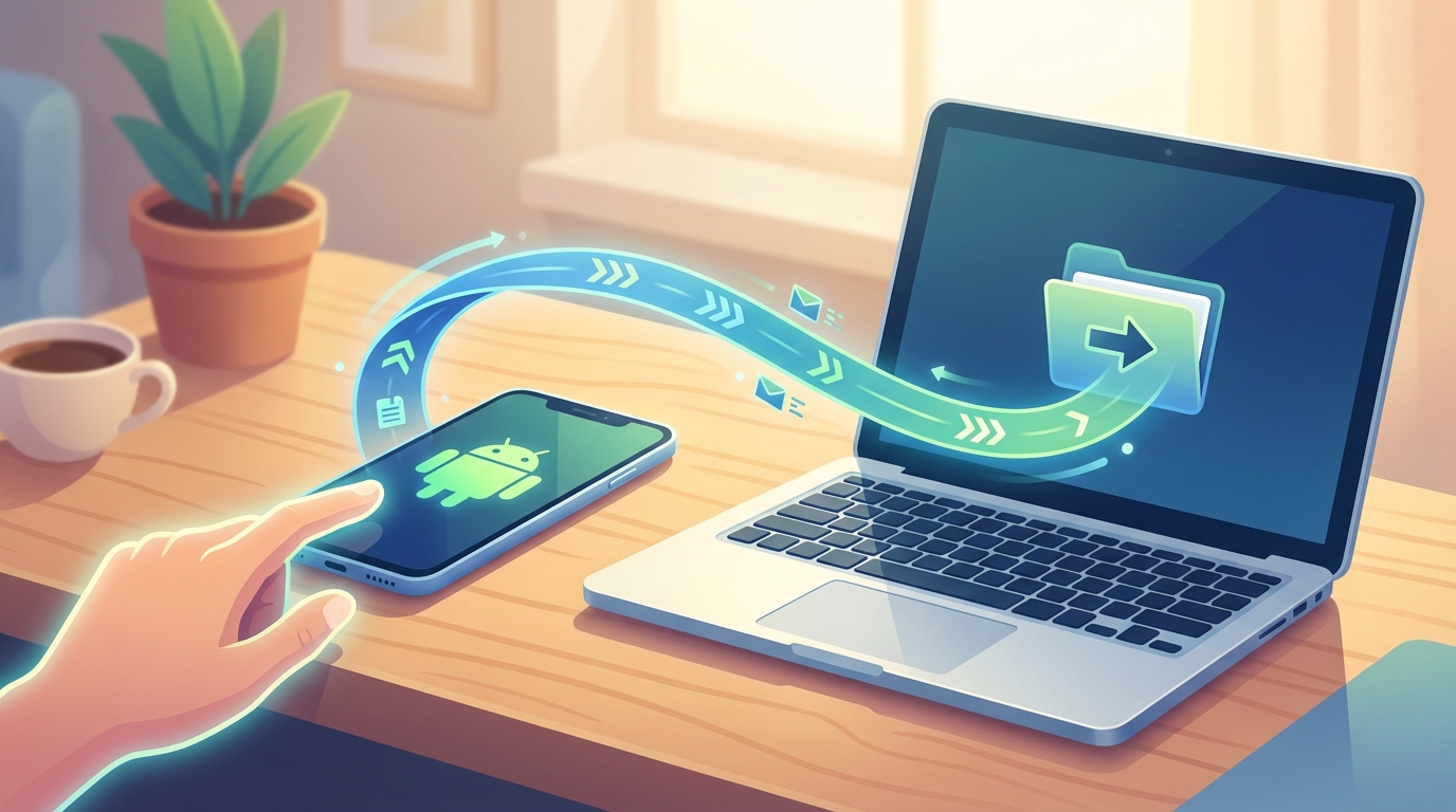 あなたにぴったりのAndroidとPCの接続手順