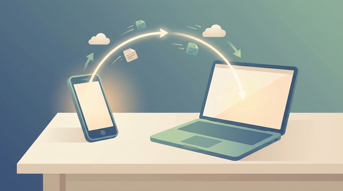 転送方法を使い分けることで失敗やストレスがぐっと減るんです