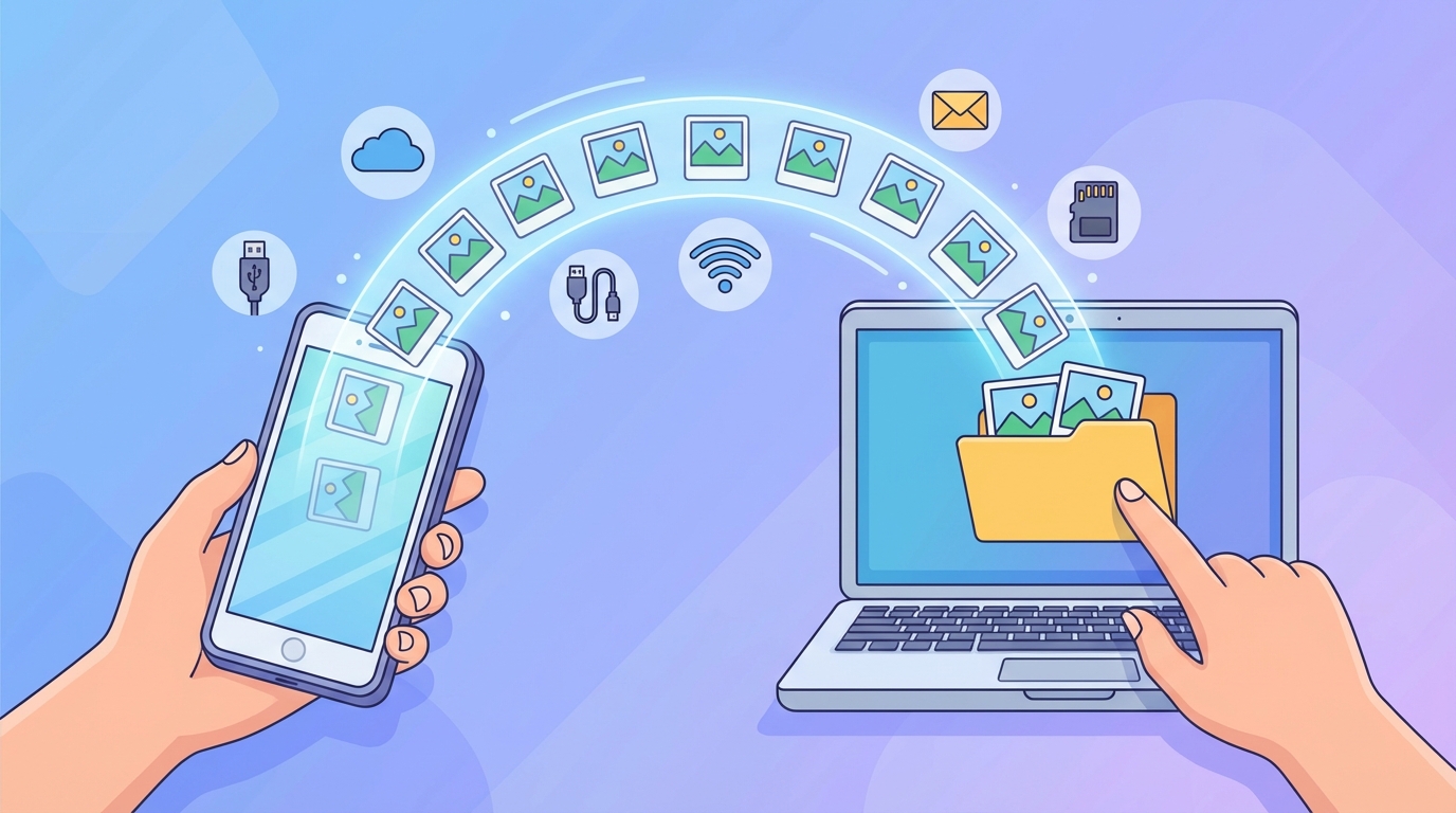 初心者さんでも安心!おすすめの写真転送方法5選