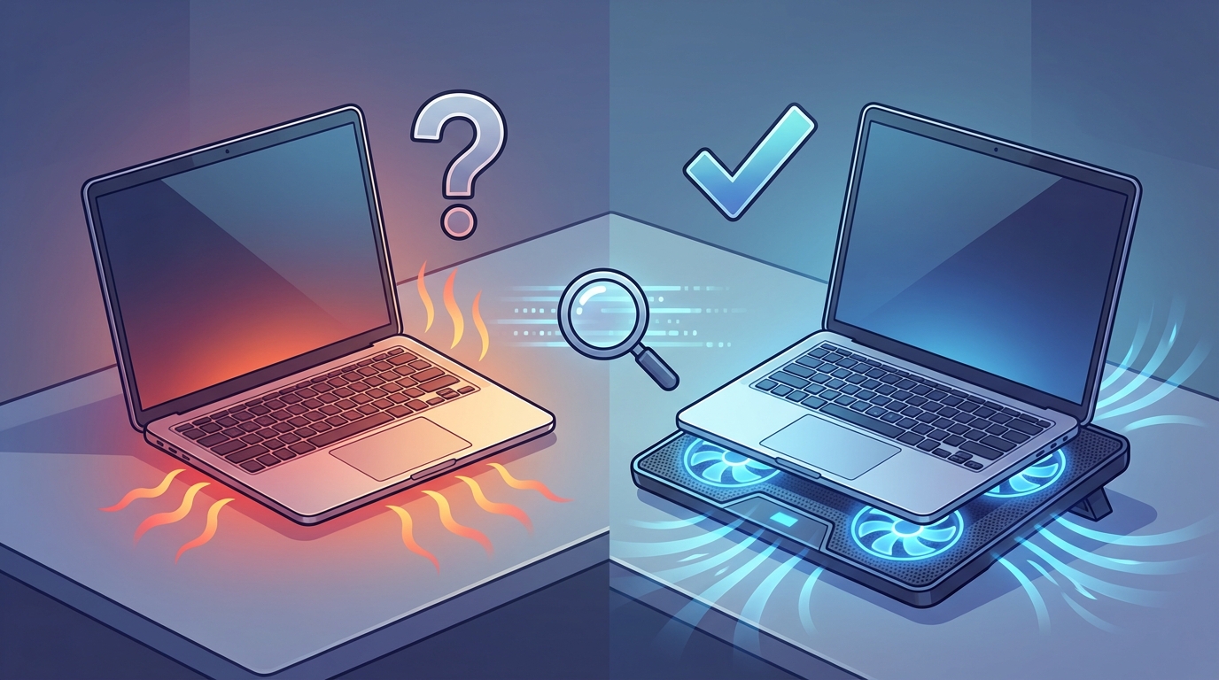 ノートPCの冷却台は本当に「意味ない」のか？その真相