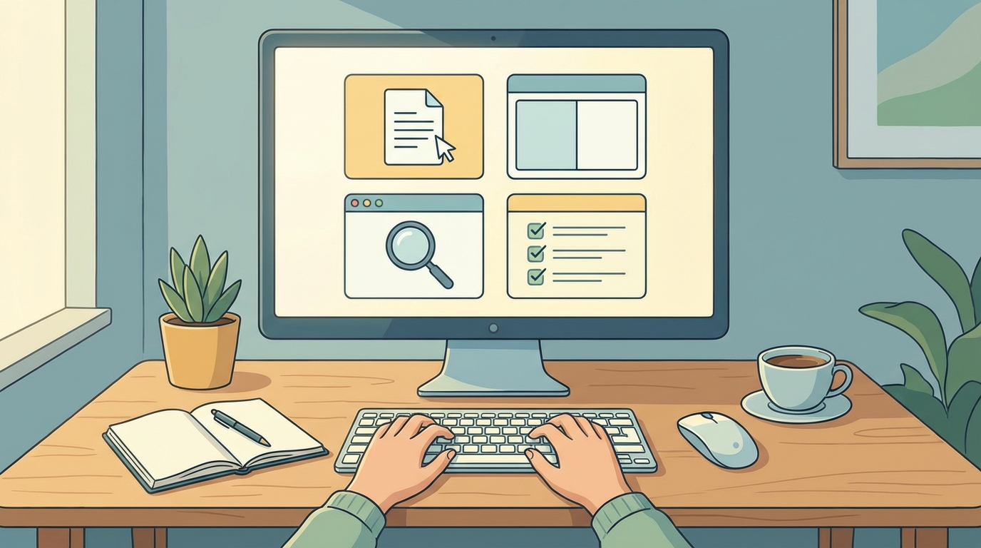 実際の操作手順と使い方のポイントを4つご紹介します