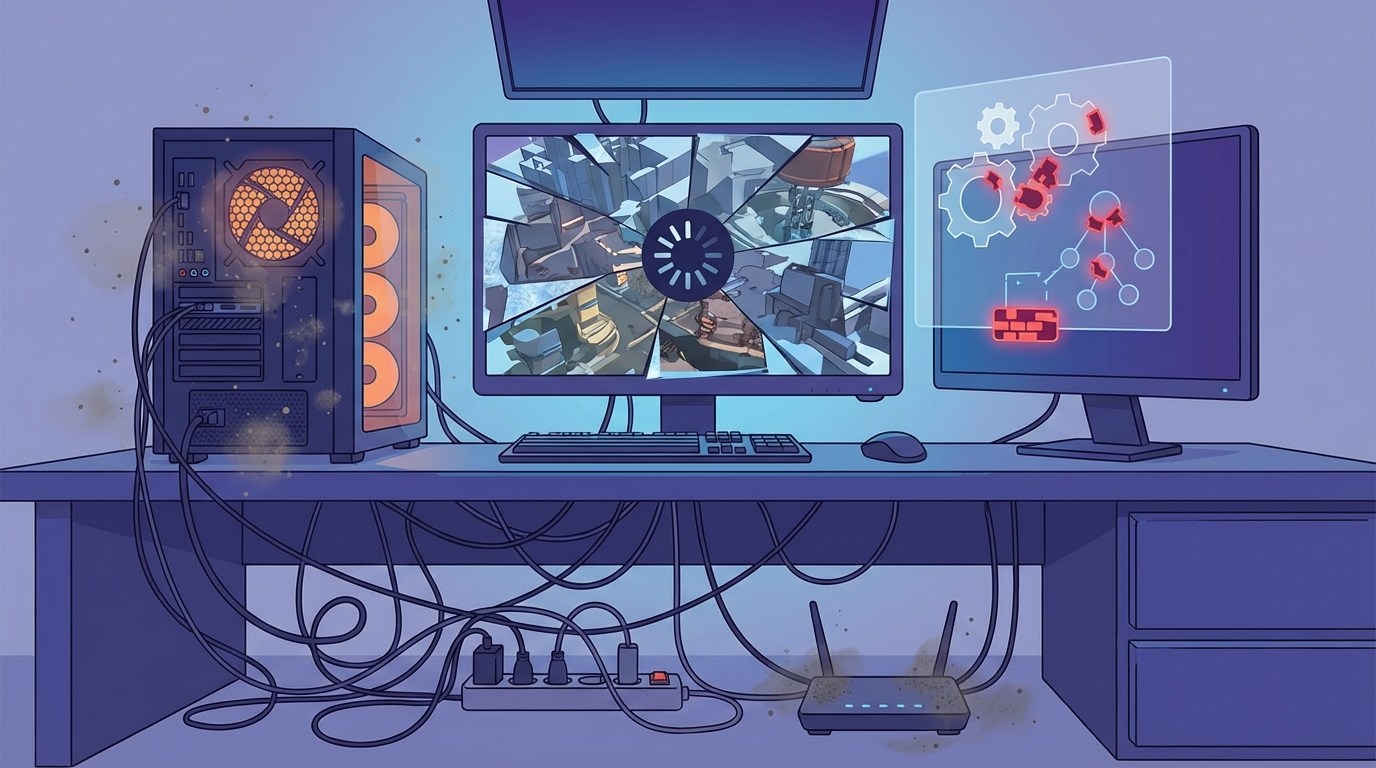 ハイスペックなのに動きが止まる原因は「環境や設定」にあるかもしれません