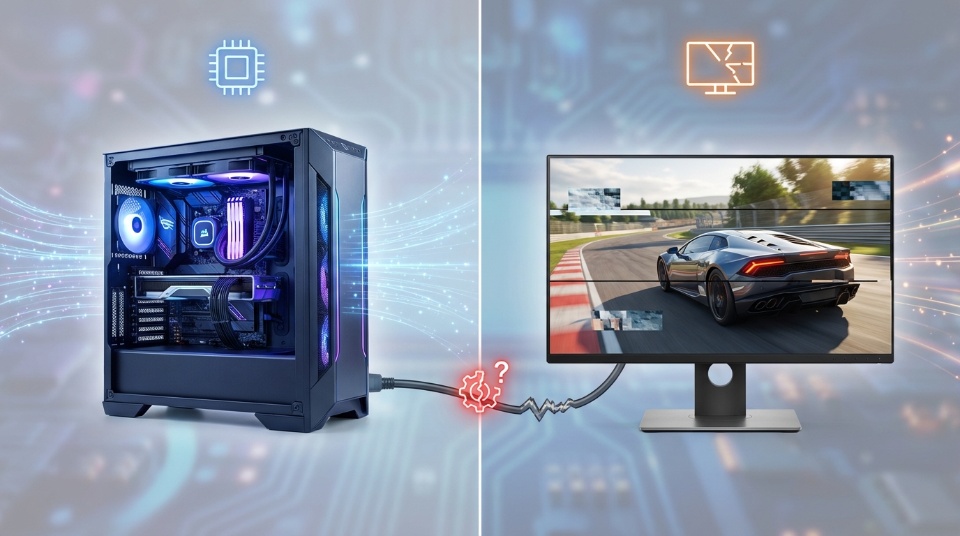 どうして十分な性能があるのにカクつき(スタッタリング)が起きるの?