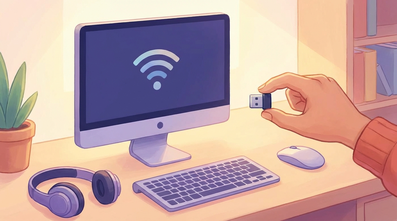 PCへのBluetooth機能追加は初心者でも簡単にできます