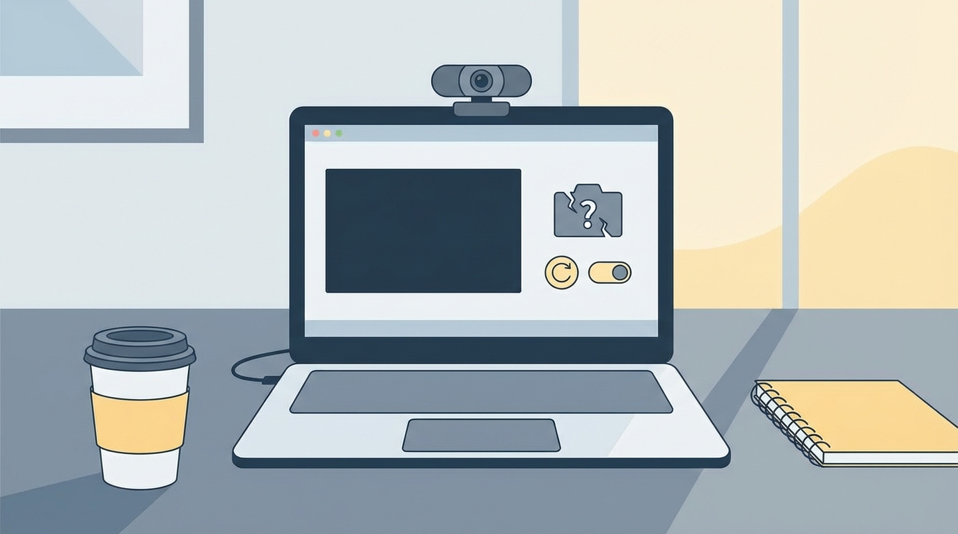 まずはパソコンの再起動と物理スイッチの確認から始めてみましょう