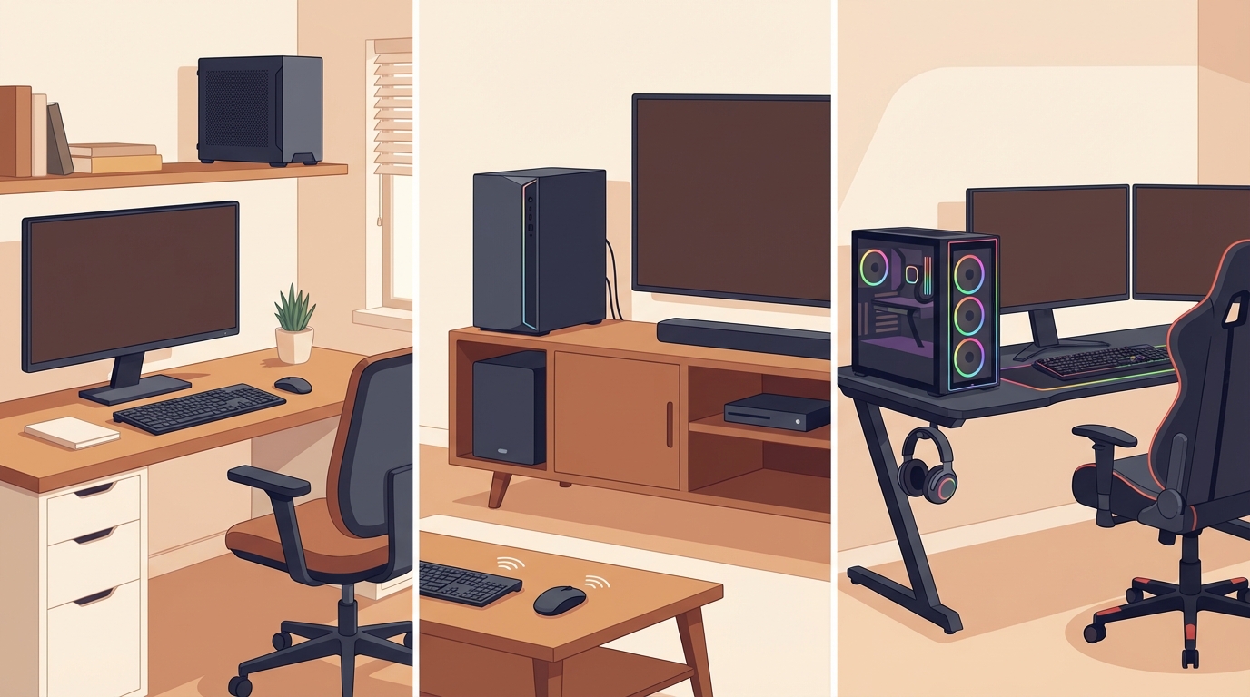 失敗しないデスクトップPC置き場の具体例3選