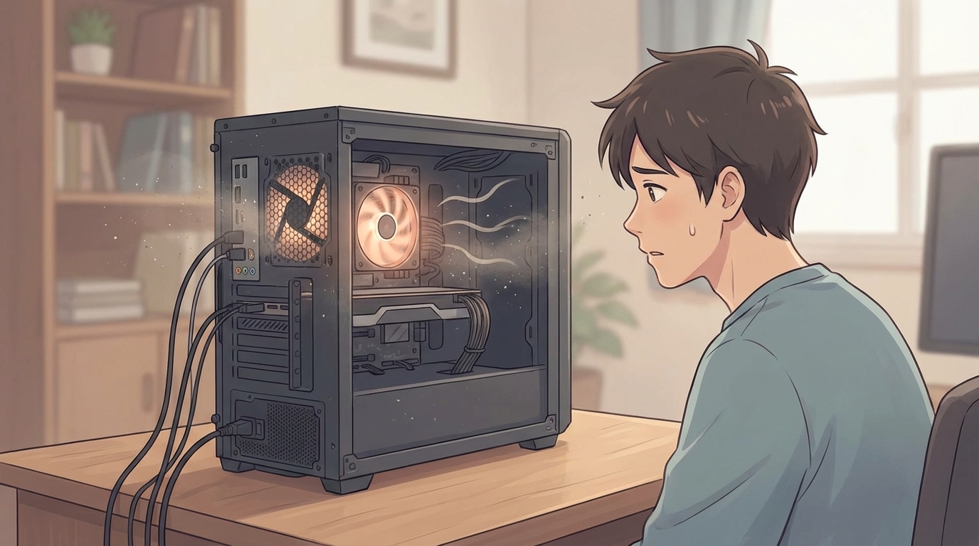 どうしてPCのファンから異音が鳴ってしまうの?主な理由を解説します