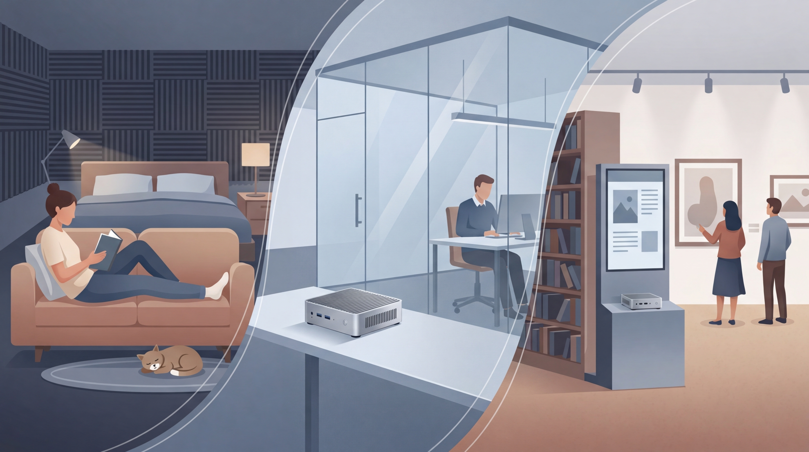 どんな場所で活躍しているの?ファンレスpcの活用シーン3選