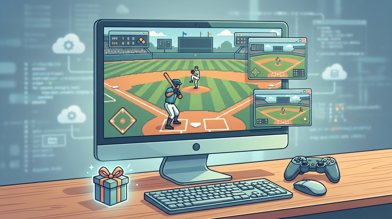 どうしてPCで無料の野球ゲームがこんなに充実しているの?