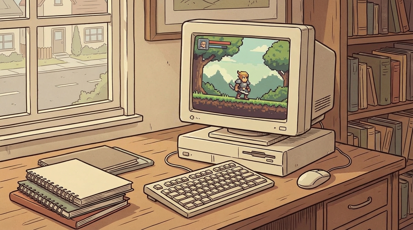 グラフィックボードがない普通のパソコンでも十分に遊べます