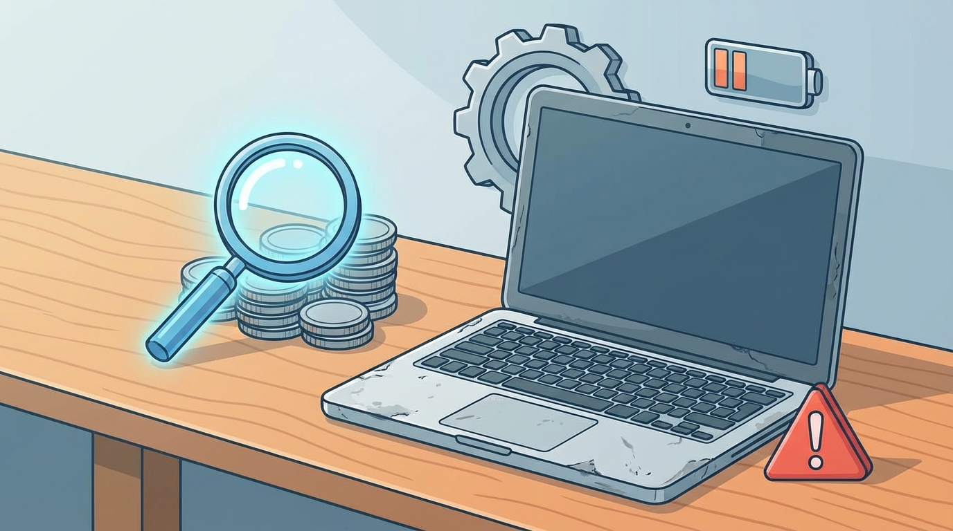 なぜ中古ノートPCは安くて高性能なのに注意が必要なの？