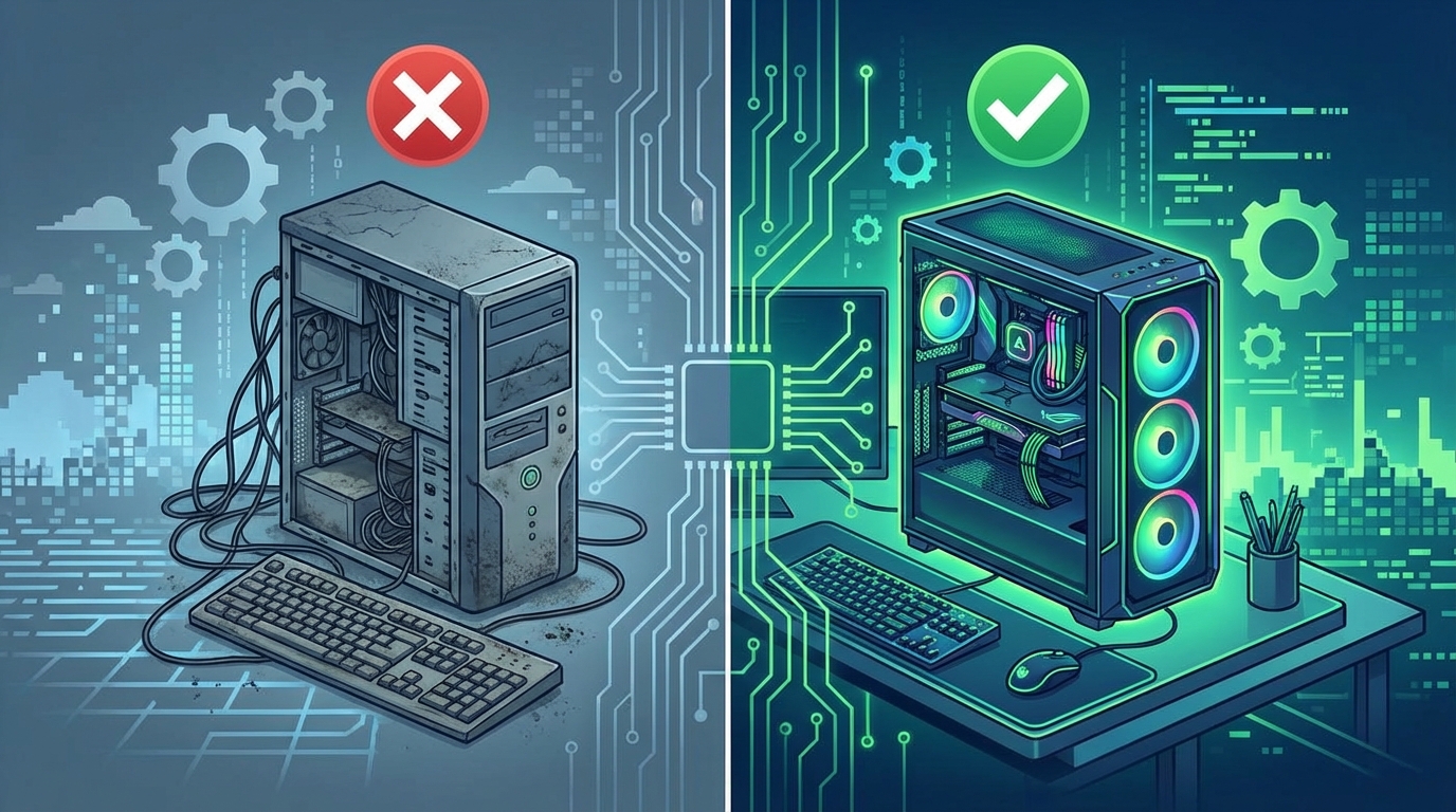 中古のゲーミングPCは本当にやめたほうがいいの？