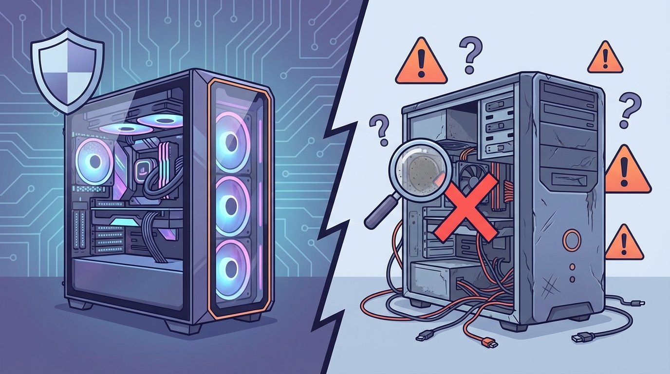 なぜ中古のゲーミングPCは注意が必要と言われるの？