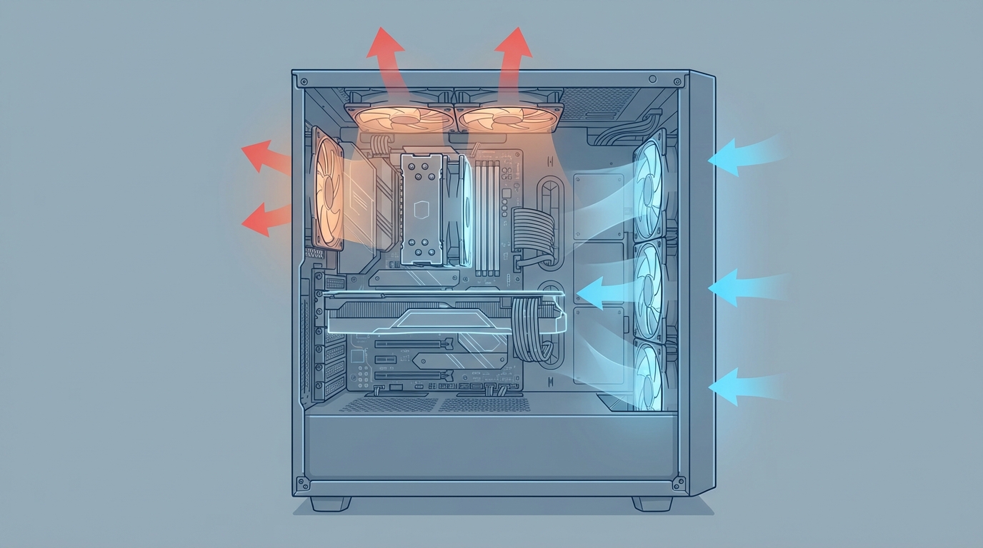 実際に試してみたいおすすめのファン配置パターン