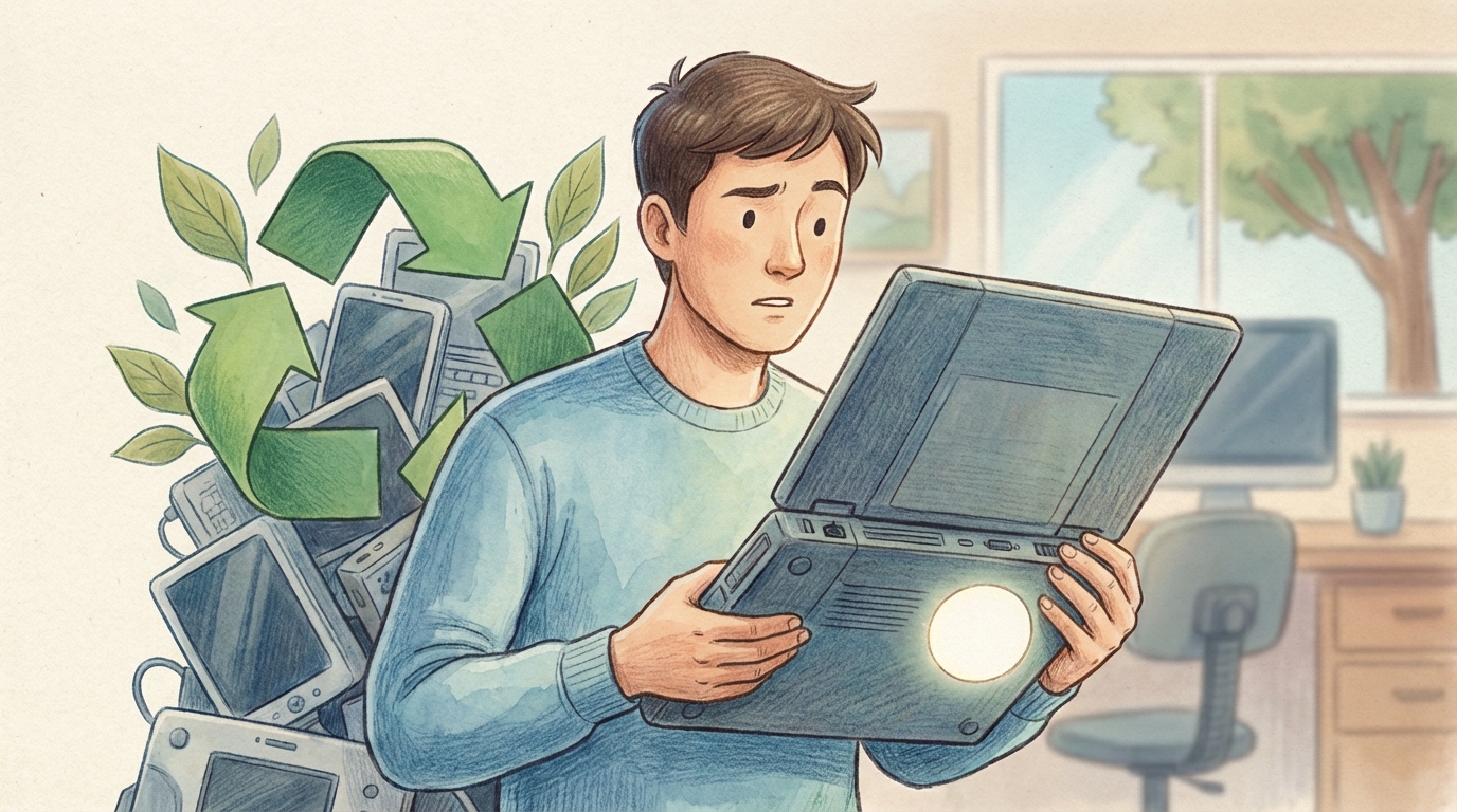 なぜパソコンにpcリサイクルマークがないのでしょうか？