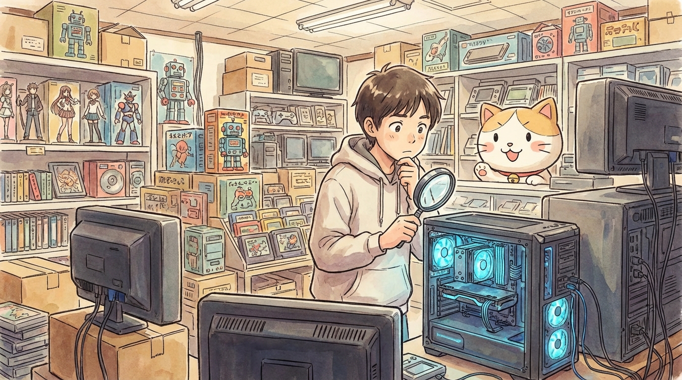 駿河屋のゲーミングPCを選ぶ前に知っておきたい注意点