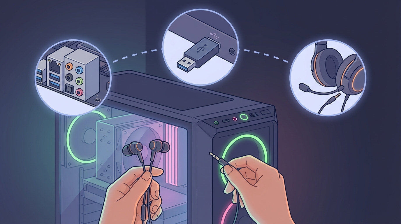 イヤホンやマイクの接続でよくある3つのケースと解決法