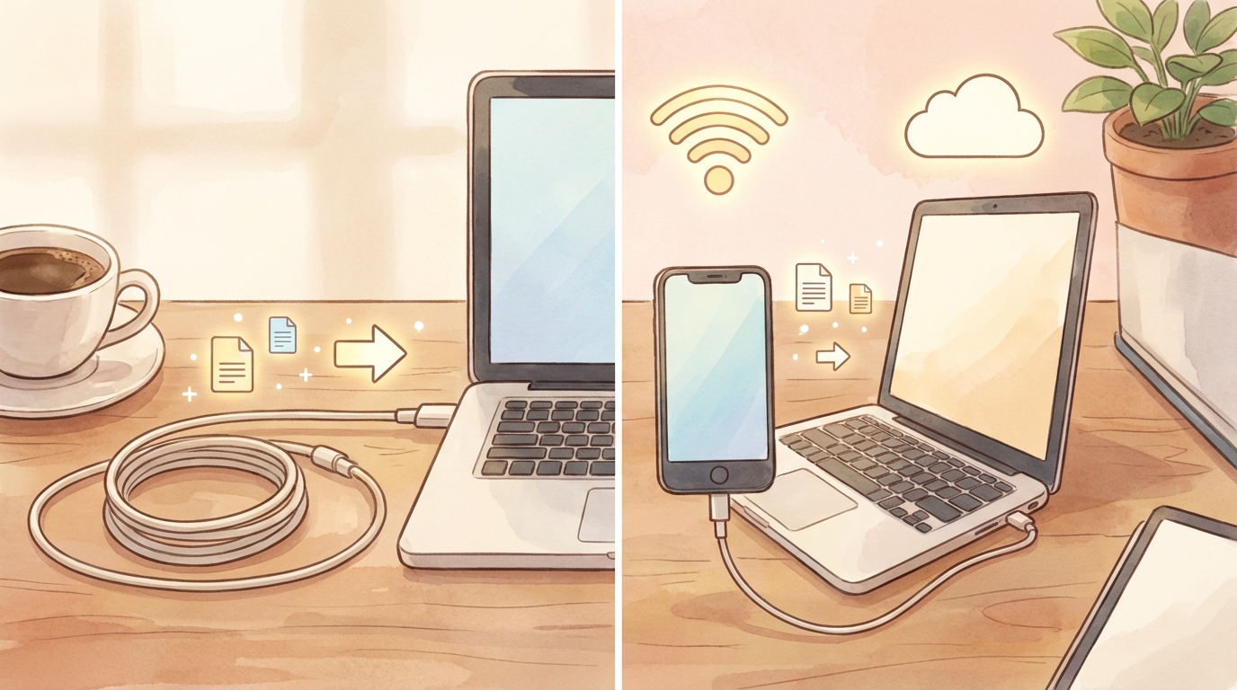 目的に合わせて有線と無線を使い分けるのがベストな選択