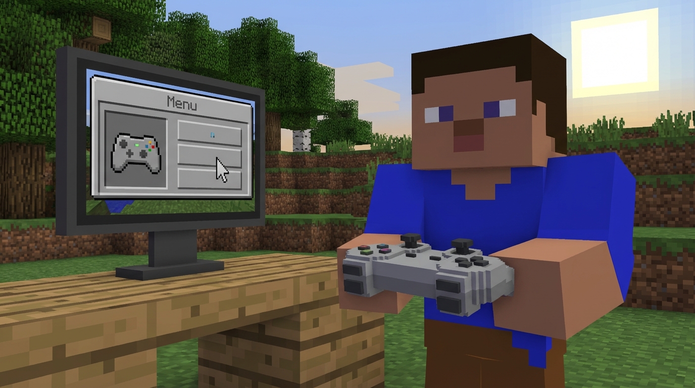 PC版マイクラでコントローラーは使えるの？