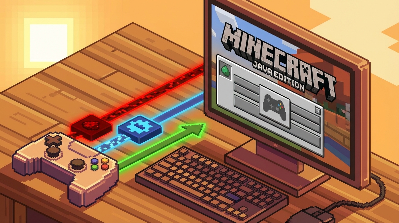 Java版でコントローラーを使うための具体的な3つの方法