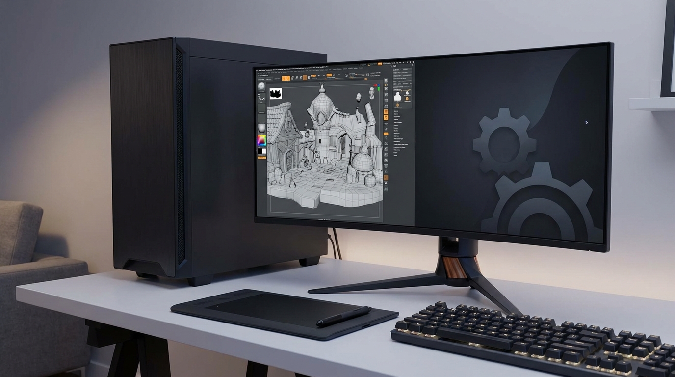 Blenderを快適に動かすための推奨PC環境