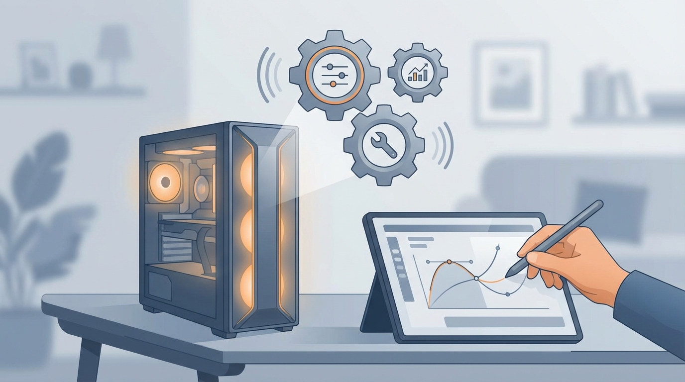 ファンの回転数を最適に設定する3つの具体的な方法