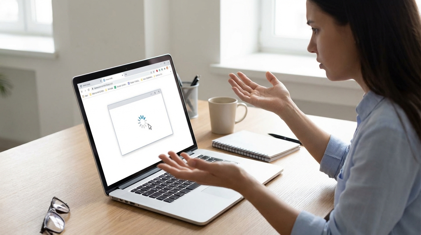 突然のPCフリーズへの正しい対処は「待つ・キー入力・強制終了は最後に」が鉄則です