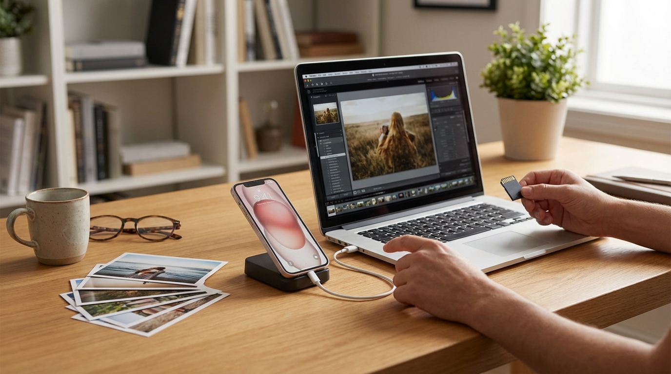 あなたの環境にぴったり！PCからiPhoneに写真を送る具体的な方法