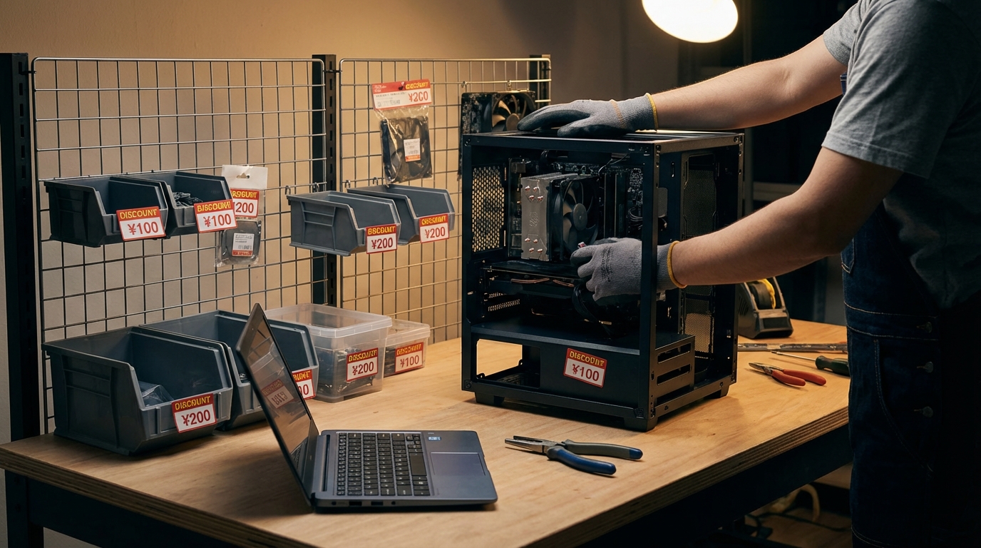 100均のPCケースはコスパ最強！ノート用も自作も大活躍です