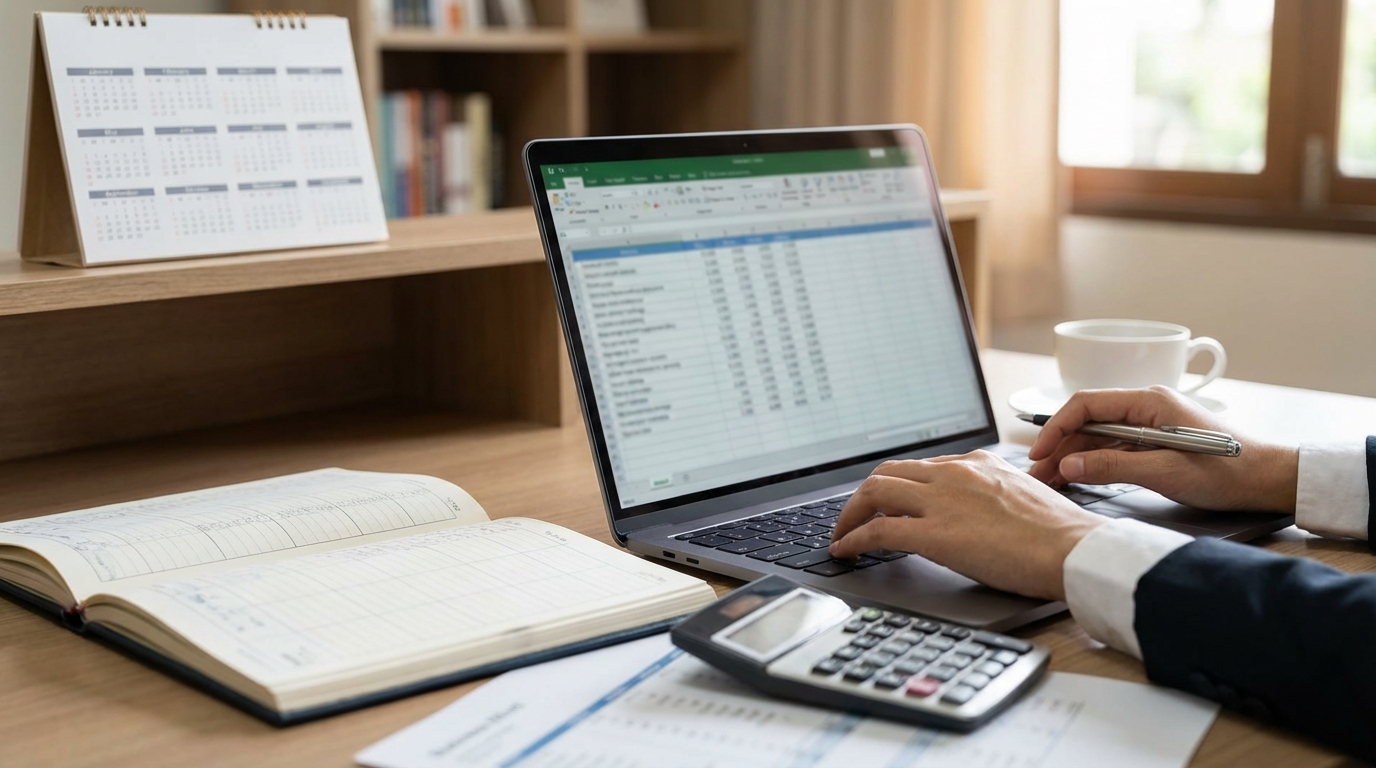 PCの減価償却を計算する際の具体的な4つのケース