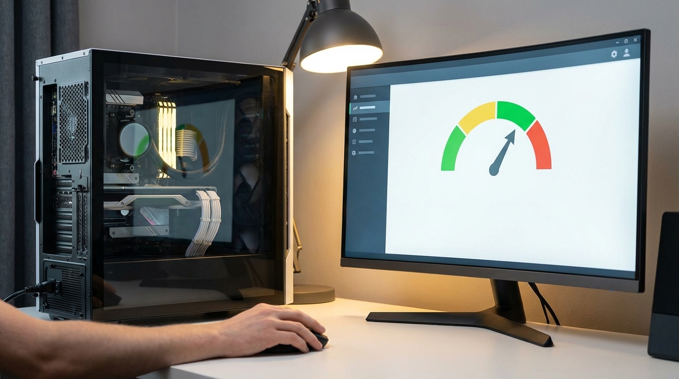 pcのメモリ使用率は40〜60％が快適に動く目安です