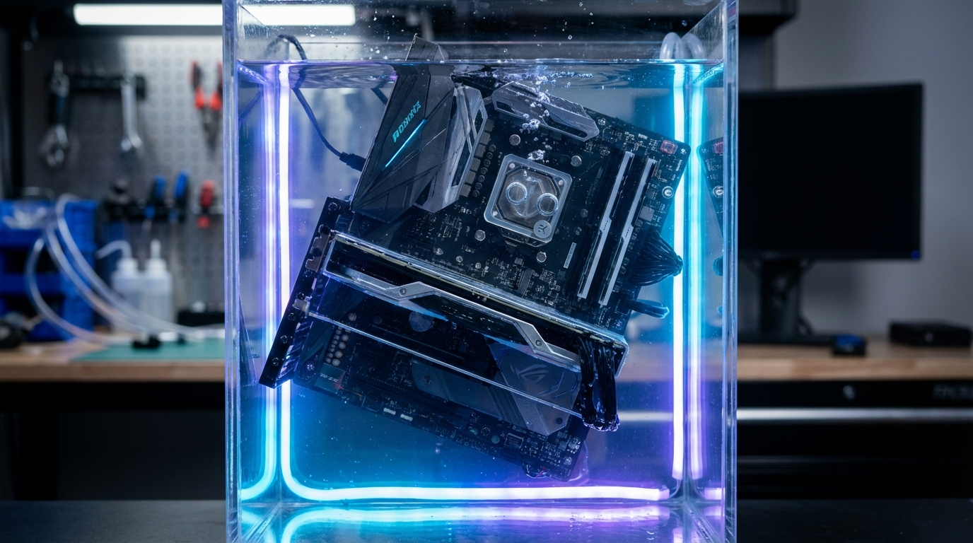 驚異の冷却性能！液浸冷却のPCとは一体どんなもの？