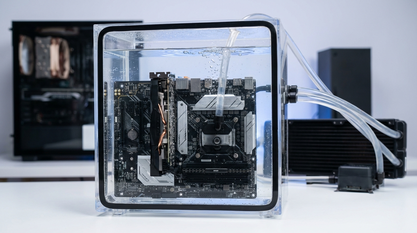 空冷や水冷とは何が違う？液浸冷却が注目を集める理由