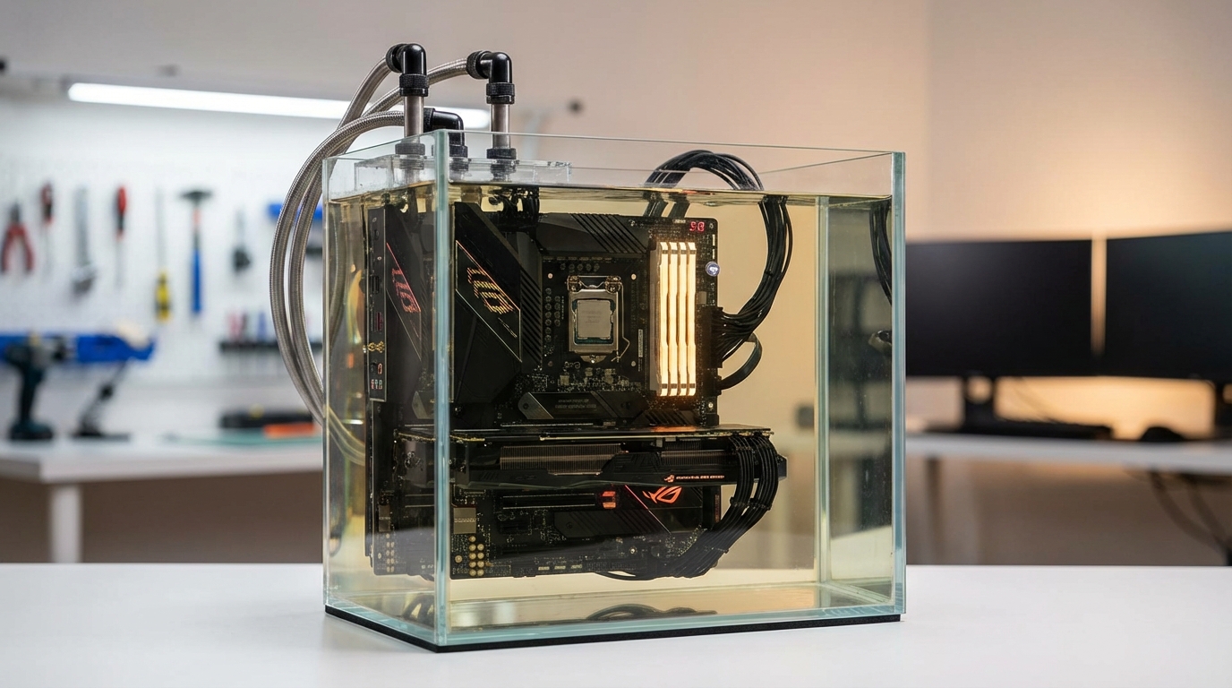 最新技術から自作まで！液浸冷却の具体的な活用事例