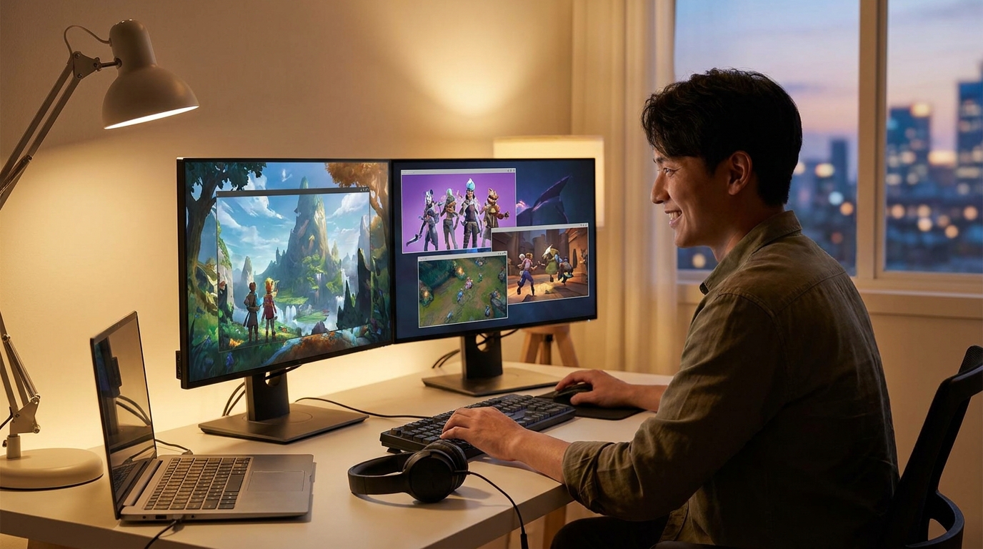 どうして今、パソコンで遊べるゲームがこれほどまでに人気を集めているのでしょうか？