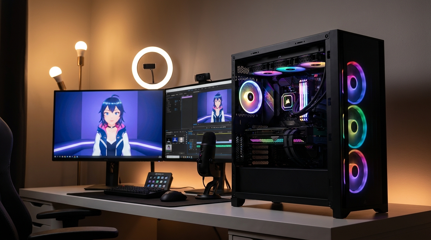 なぜVTuberの活動には高いパソコンの性能が求められるの？