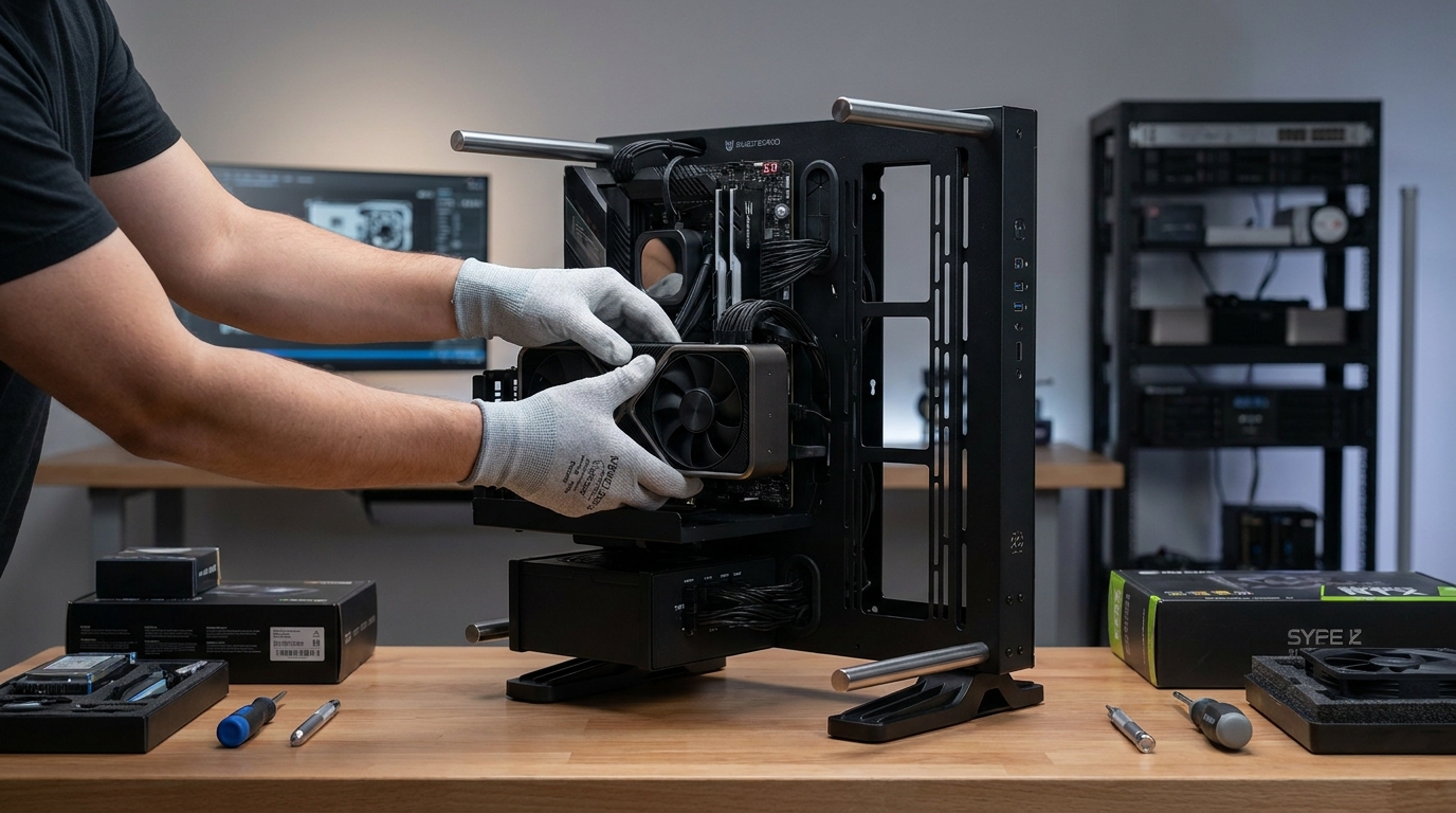 pcの組み立てを代行サービスにお願いすると安心できる理由