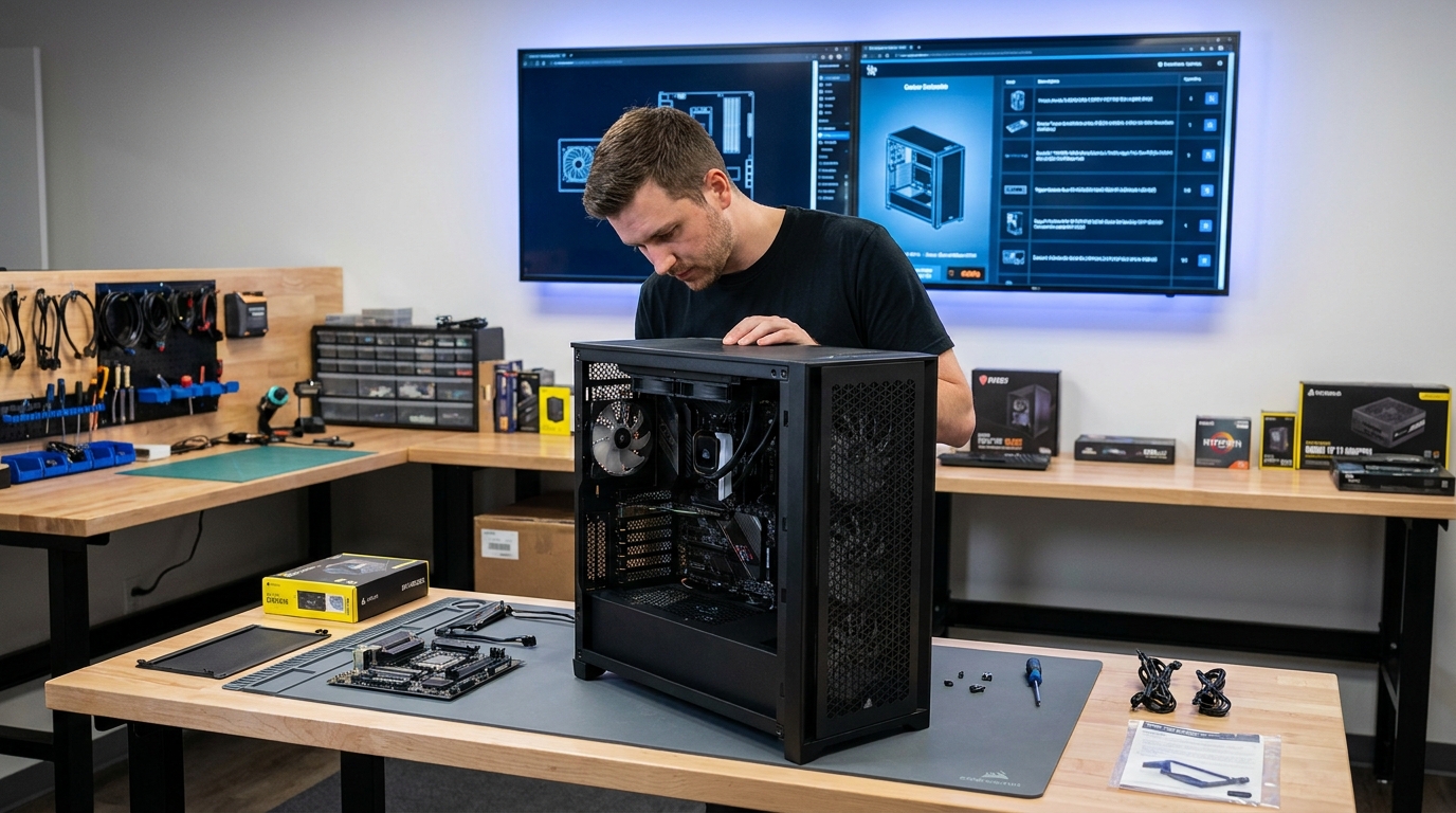 pcの組み立て代行を依頼する際の流れと、おすすめの専門業者