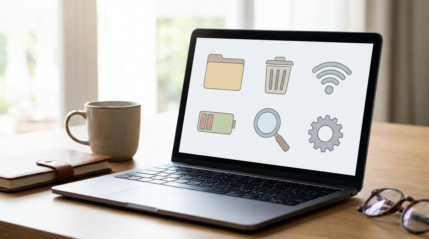 私たちがよく目にするpc iconの具体的な種類